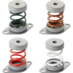 amortisseurs de sol avec resort