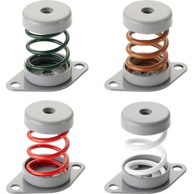 amortisseurs de sol avec resort