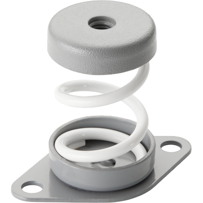 amortisseurs de sol avec resort